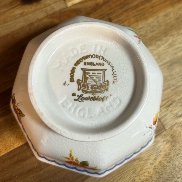 Enoch Wedgwood Tunstall Ltd Lowestoft England Bowl 💚 - Picture 2 of 2